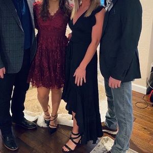 Black holiday nice dress